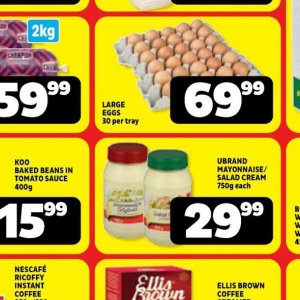 Eggs at Usave