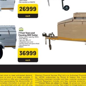Trailer at Makro