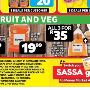 Carrots at Usave