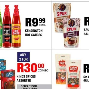 Sauces at Take n Pay