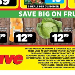 Oranges at Usave