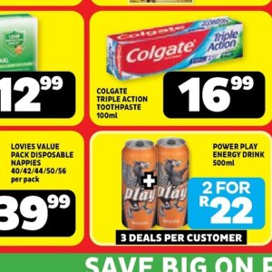 Toothpaste colgate  at Usave