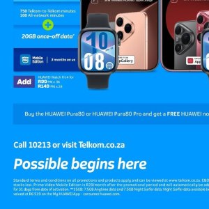  at Telkom Mobile