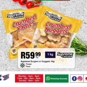 Burgers at Take n Pay