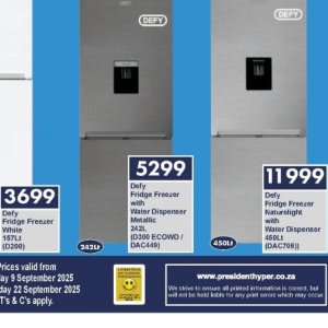 Refrigerator at President Hyper