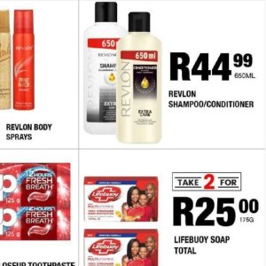 Shampoo at Take n Pay