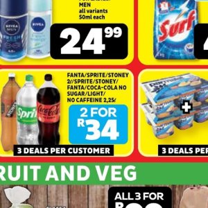 Fizzy drink at Usave