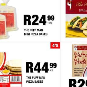 Pizza at Take n Pay