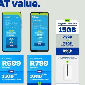 Smartphone at Telkom Mobile