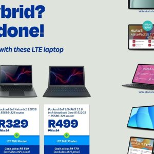 Laptop at Telkom Mobile