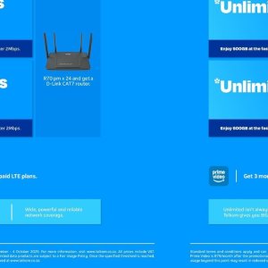 Router at Telkom Mobile