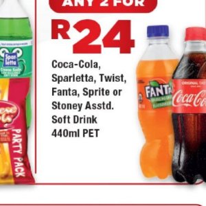 Fizzy drink at OK Foods