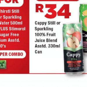 Juice cappy  at OK Foods