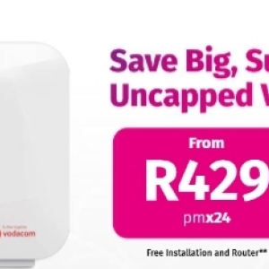 Router at Vodacom4U