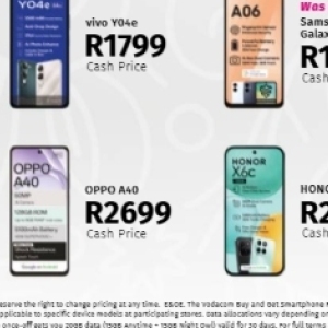 Smartphone samsung  at Vodacom4U