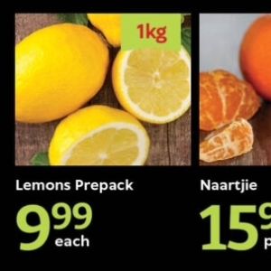 Lemons at Oxford freshmarket