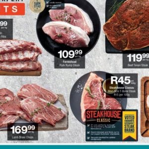 Pork at Checkers