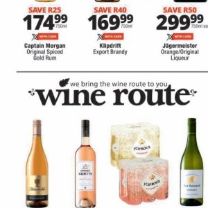 Wine at Checkers