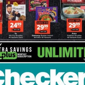 Noodles at Checkers
