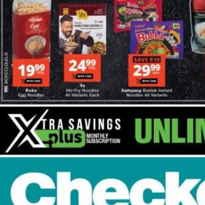 Noodles at Checkers