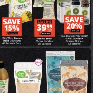 Spices at Checkers