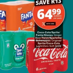 Fizzy drink at Checkers