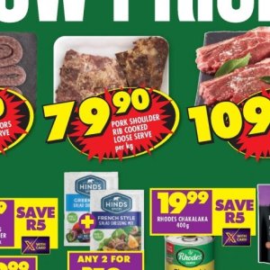 Pork at Shoprite