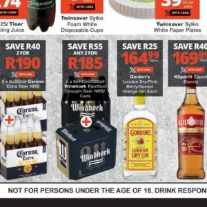 Beer at Checkers