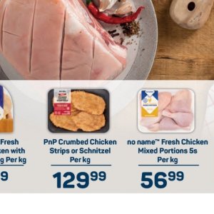 Schnitzel at Pick n Pay Hyper