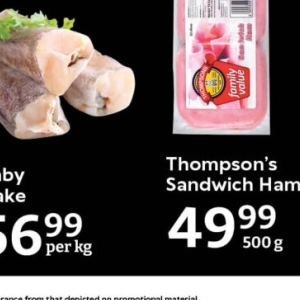 Sandwich at Oxford freshmarket