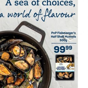 Mussels at Pick n Pay Hyper