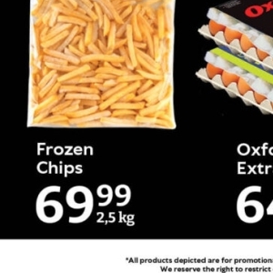 Chips at Oxford freshmarket