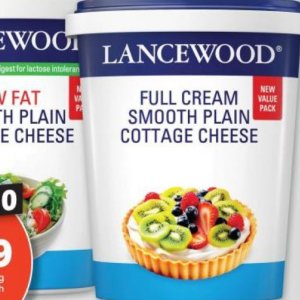 Cottage cheese at Checkers