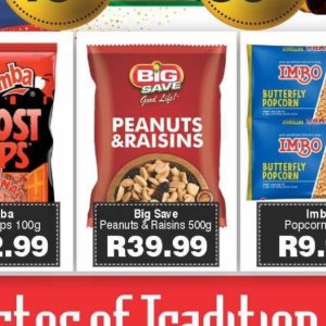 Raisins at Big save