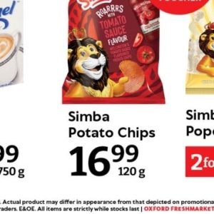 Chips at Oxford freshmarket