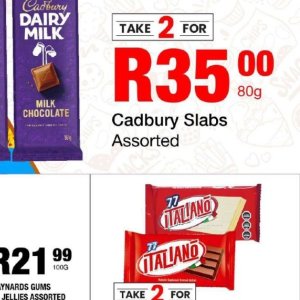 Chocolate at Take n Pay
