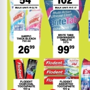 Toothpaste at Giant Hyper