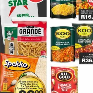 Pasta at Big save