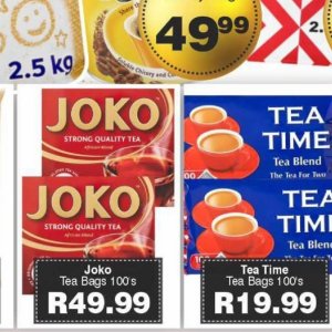 Tea at Big save