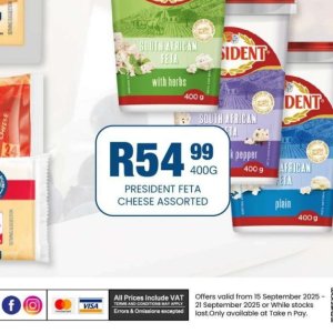 Cheese at Take n Pay