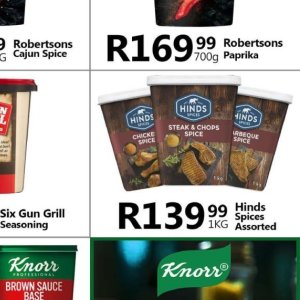 Spices at Take n Pay