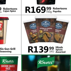 Spices at Take n Pay
