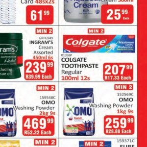 Toothpaste colgate  at Kit Kat Cash&Carry