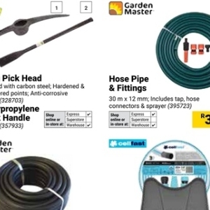 Pipe at Builders Warehouse