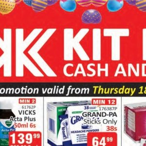   at Kit Kat Cash&Carry