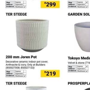 Cover at Builders Warehouse