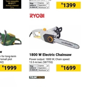 Chain at Builders Warehouse