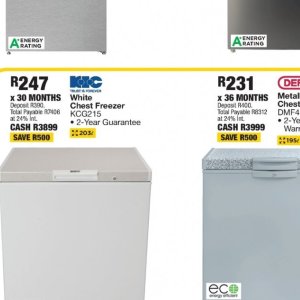 Freezer at OK Furniture