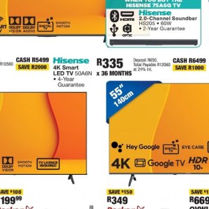 TV set at OK Furniture