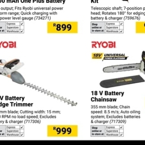 Saw at Builders Warehouse